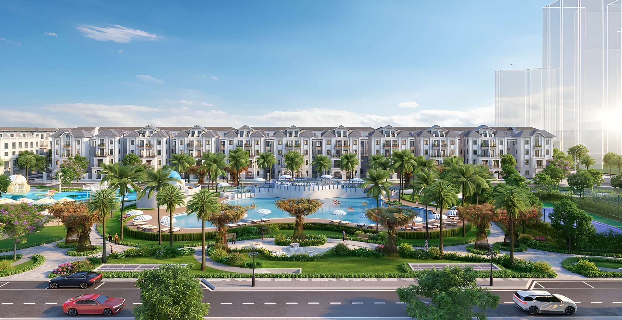 Bán Biệt thự song lập mặt sông 228m giá 47 tỷ Vinhomes Đan Phượng - Ảnh 1